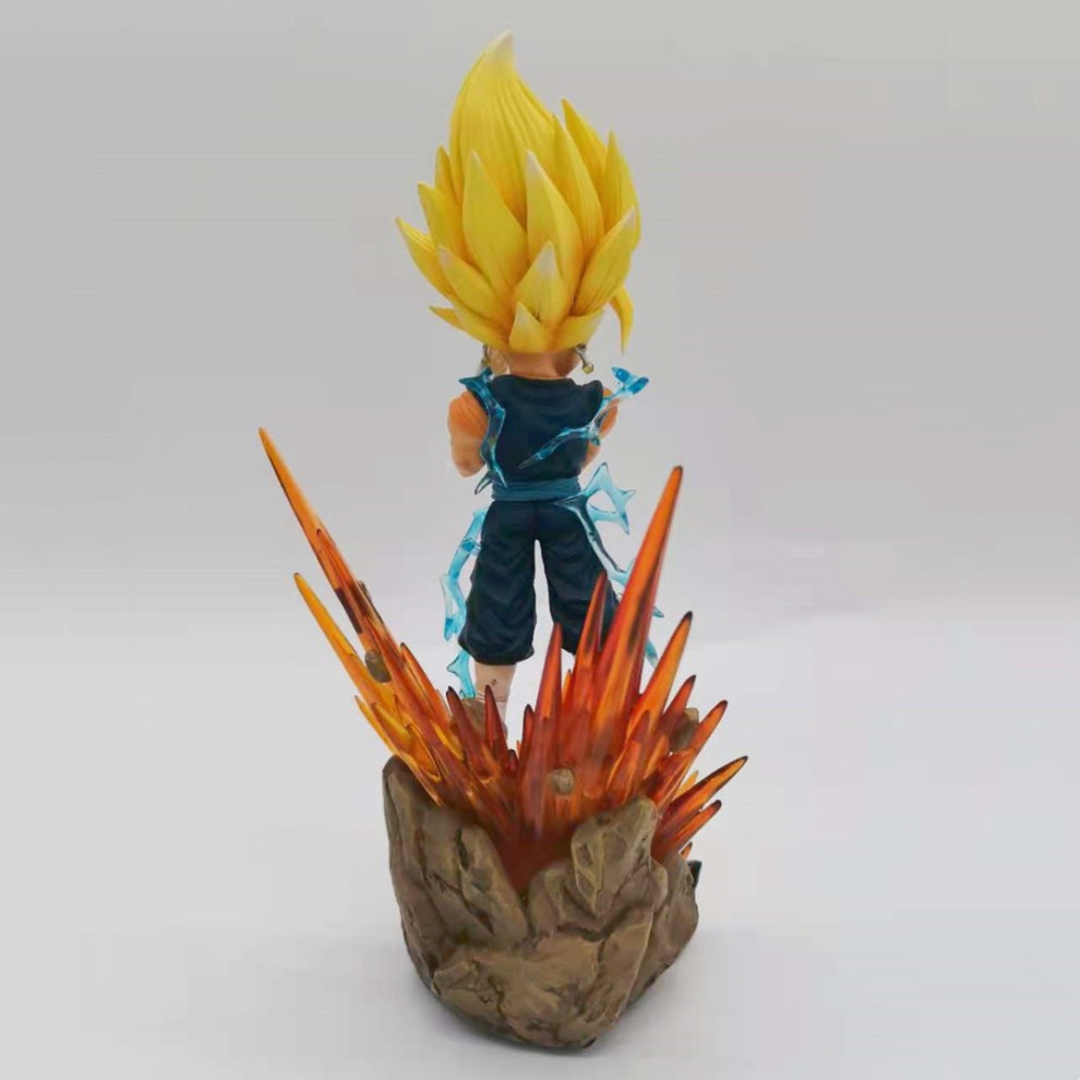 FUNKO Pop Dragon Ball Z Son Goku Gohan Vegeta Buu 10cm PVC Action Figures  Toys Car Decoration Collectible Model