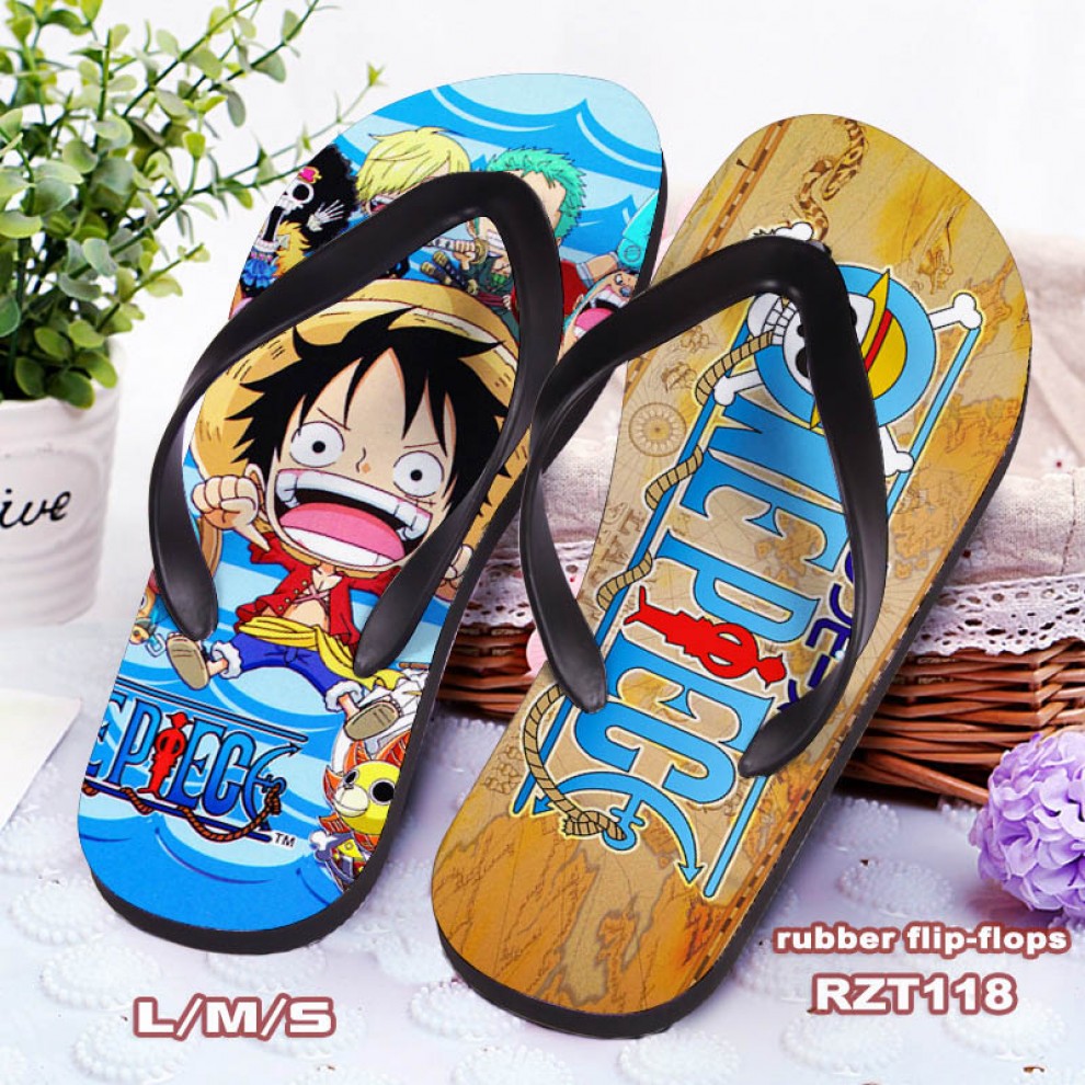 one piece anime slippers