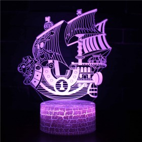 One Piece Ship 3D Night Light LED RGB