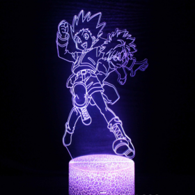 Hunter x Hunter( Killua & Gon) 3D Night Light LED RGB