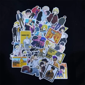 Banana Fish Anime Stickers-Ver.27- 50 pcs (Used For machineries, car windows or special products, Mirror, Notebook,etc.)