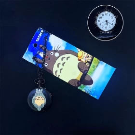 My Neighbor Totoro Necklace and Watch (Vers.02)-Black
