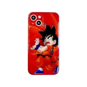 Dragon Ball Son Goku Phone Case-Red-Ver.03 (For iPhone Models)