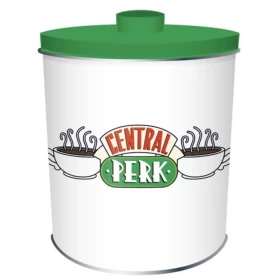 FRIENDS CENTRAL PERK BISCUIT BARREL-Tin (Stainless Steal)
