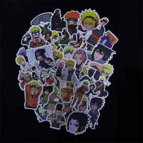 Naruto Stickers-Ver.24- 50pcs (Used For machineries, car windows or special products, Mirror, Notebook,etc.)