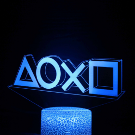 PlayStation 3D Night Light LED RGB