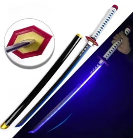 Demon Slayer Giyuu Tomioka Katana LED Light Sword