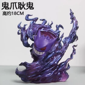 Anime Pokemon Gengar Action Figure Game Statue Pvc 18cm