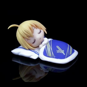 Fate/Stay Night Figures: Sleeping Saber figure-PVC-height 9cm