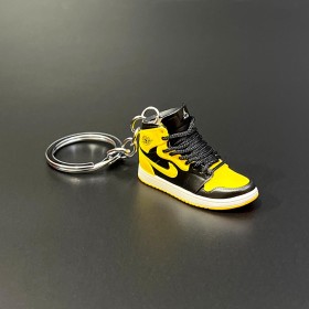 Shoe Keychain-Yellow & Black (Vers.37)