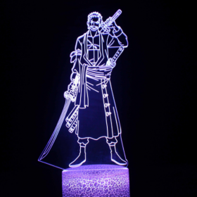 One Piece Zoro5 3D Night Light LED RGB