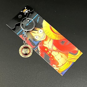One Piece Keychain ( Luffy's Hat)