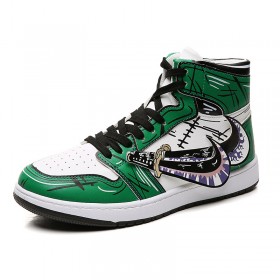 One Piece Zoro High Top Sports Sneakers Green