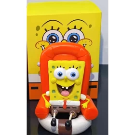 SpongeBob Patrick Star Swimming Circle PVC Statue Action Figurine