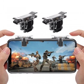 PUBG Controller Game Gamepad Joystick L1 R1 Metal Trigger Button Free Fire Shooting Gamepad For iPhone Android Mobile Phone