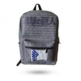 Attack On Titan Backpack Grey