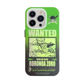 One Piece Roronoa Zoro WANTED Phone Case (For iPhone)