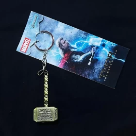Thor's Hammer The Dark World Keychain -Ver20-High Quality Material