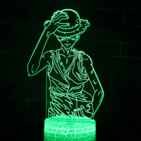 One Piece Luffy4 3D Night Light LED RGB