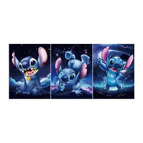 Stitch 3D Posters – Lilo & Stitch Wall Art