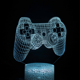 PlayStation Controller 3D Night Light LED RGB