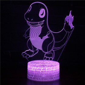 Pokémon Charmender 3D Night Light LED RGB