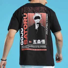 Anime Jujutsu Kaisen Satoru Gojo T-Shirt (Oversized Fit)