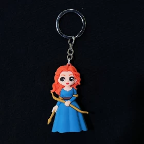 Disney Brave Princess Merida 3D Keychain