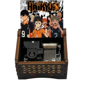 Anime  Haikyu!! Music box (Automatic)- Wood