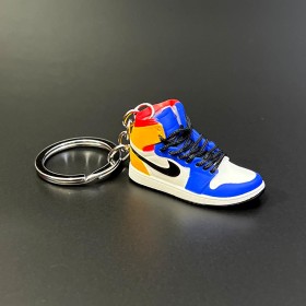Keychain Sneakers-Yellow & Blue -Ver66