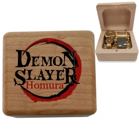 Demon Slayer Music box-Ver02 (Automatic)-Wood