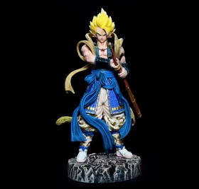 Anime Dragon Ball Super Saiyan Samurai Gogeta PVC Figure 30cm