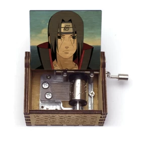 Naruto Music box (Manual)- Wood