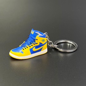Shoe Keychain-Blue & Yellow (Vers.40)