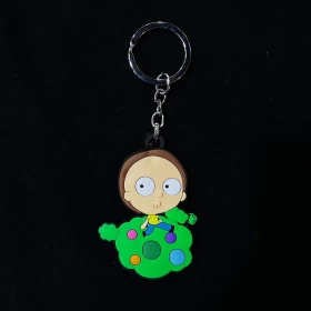 Rick and Morty Keychain