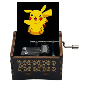 Anime Pokemon Music box (Manual) Wood