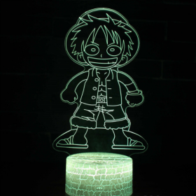 One Piece Luffy3 3D Night Light LED RGB