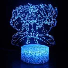 Dragon Ball 3D Night Lamp- Touch Mode -LED Color Changing Table Lamp -Ver.02