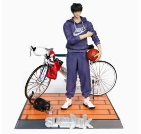 Slam Dunk: Kaede Rukawa Riding Bike Figure