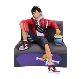 One Piece Fashion Brand Sitting Sofa  Luffy Figure