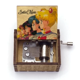 Sailor Moon Music box (Manual)- Wood