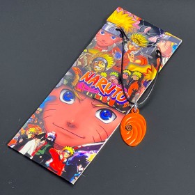 Naruto Mask Necklace -Orange