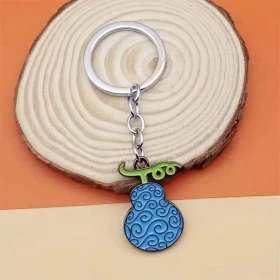 Gomu Gomu no Mi Metal Keychain – One Piece Devil Fruit Design