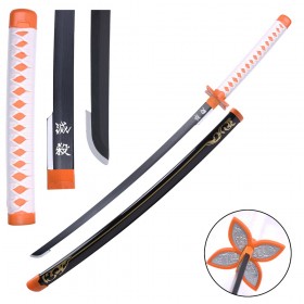 Demon Slayer: Kochou Shinobu Wooden Sword Orange And White