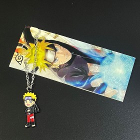 Naruto in Red and Black Necklace