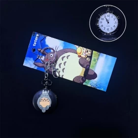 My Neighbor Totoro Keychain and Watch-Ver09-Black