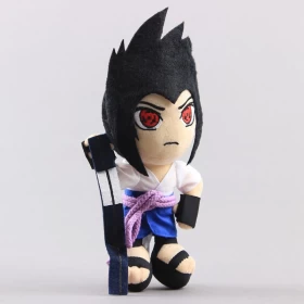 Naruto Plush Stuffed Doll Uchiha Sasuke-Cotton-20cm