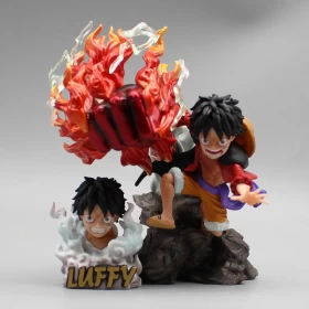 Anime One Piece Monkey D Luffy The God Of Sun PVC Figure 13cm