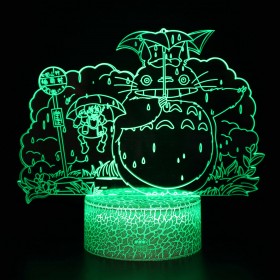 Totoro2 3D Night Light LED RGB