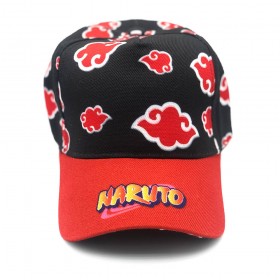 Naruto Cap-Black & Red